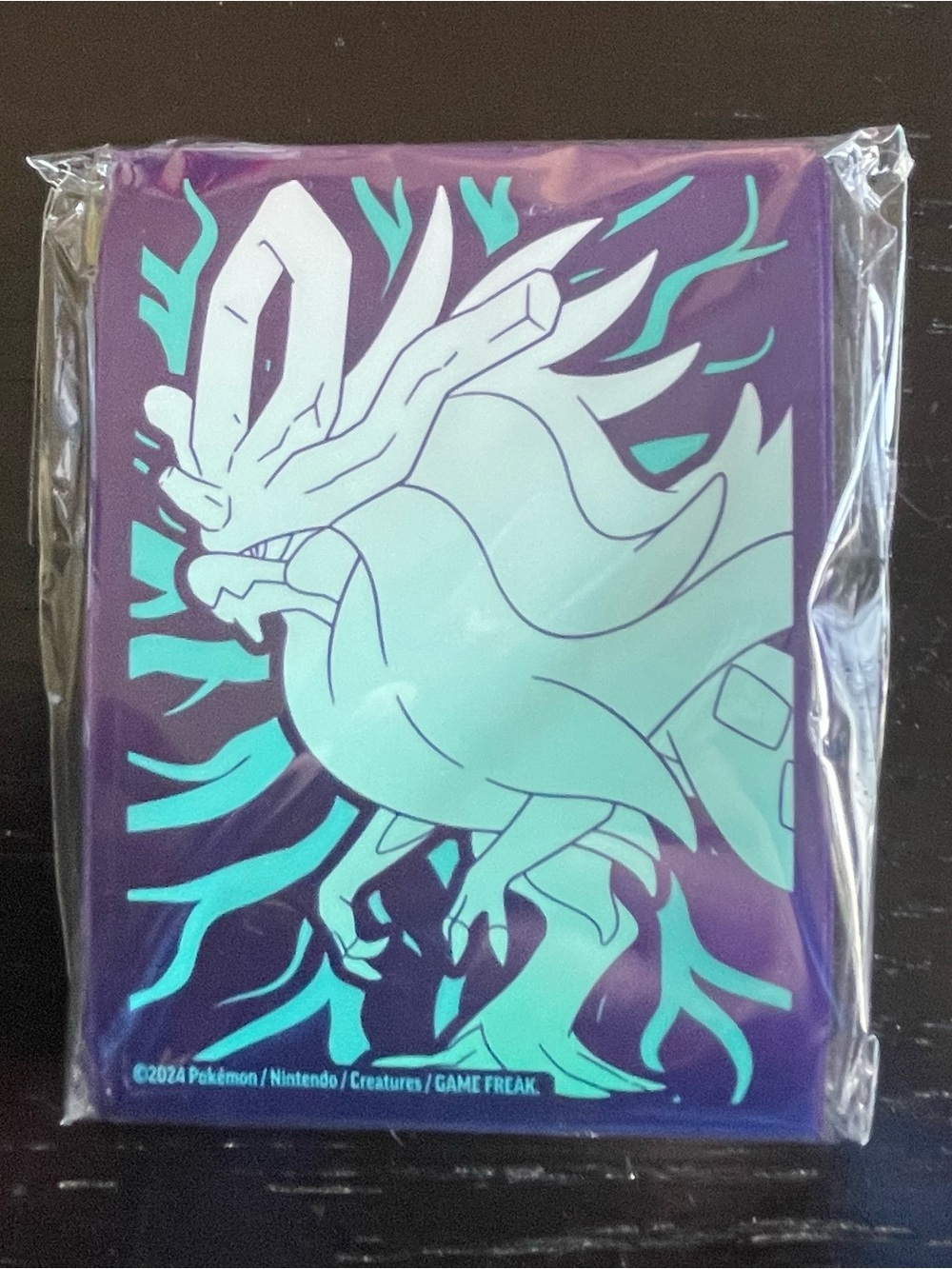 Pokemon ETB Temporal Forces Walking Wake 65 Card Sleeves Pack - Sealed New
